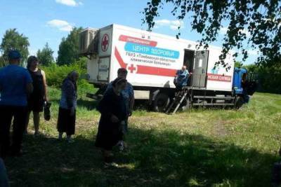 В Рассказовском районе обследовали на передвижном диагностическом комплексе 60 жителей