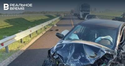 В ДТП на М-7 в Татарстане погиб водитель и пострадал пассажир