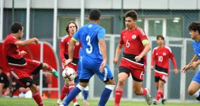 Юношеская сборная Грузии по футболу обыграла Азербайджан в тест-матче