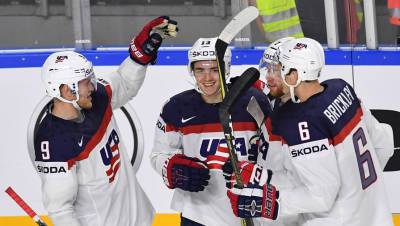 Сборная США разгромила немцев в матче за бронзу чемпионата мира по хоккею