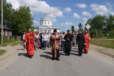 Тверские паломники проходят путь преподобного Макария Калязинского