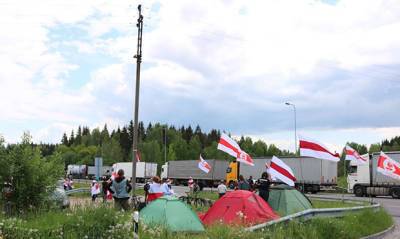 Противники режима Лукашенко объявили многодневный митинг на границе с Белоруссией