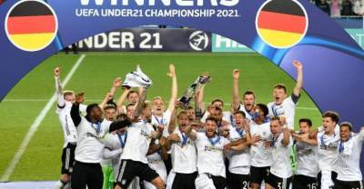 Германия выиграла молодёжный чемпионат Европы по футболу, обыграв в финале Португалию