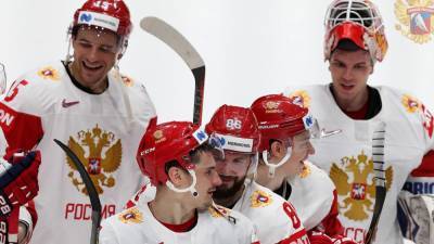 Сборная России по хоккею опустилась на одну позицию в рейтинге IIHF