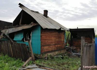 В Иркутской области при пожаре в частном доме погибли мужчина и два ребенка