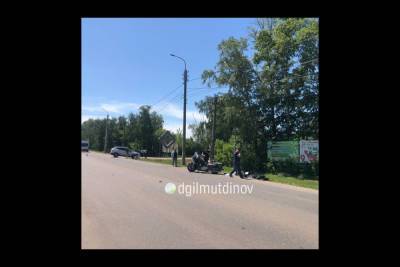 ДТП с иномаркой и мотоциклом: пострадали двое жителей Башкирии