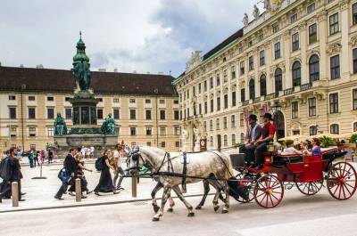 В Вене после беспорядков закрыли площадь в центре города