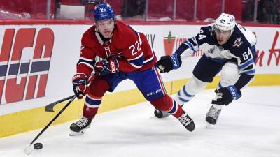 «Монреаль» одержал третью победу над «Виннипегом» в серии плей-офф НХЛ