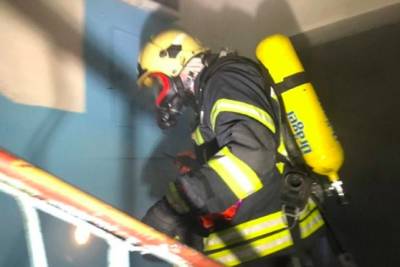 При пожаре в одесском общежитии пострадал студент