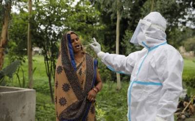 В Индии зафиксирован наименьший суточный прирост заражения коронавирусом за два месяца