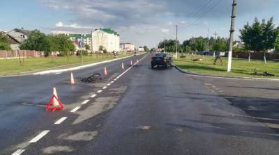 В Лельчицах в ДТП пострадала 9-летняя велосипедистка