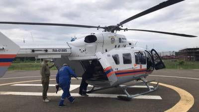 Санитарный вертолет эвакуировал из ТиНАО пациента с инфарктом