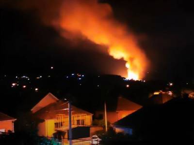 В Сербии на оружейном складе возобновился пожар