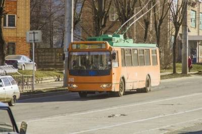 До 15-го октября в Смоленске меняется схема движения троллейбусов