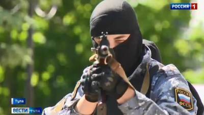 Крупные антитеррористические учения прошли в Туле