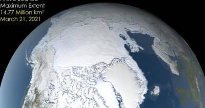 Больше чем Украина и Италия. В Арктике растаял рекордно большой отрезок морского льда (видео)