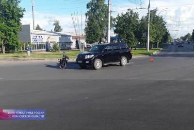 За сутки в Ивановской области произошли два ДТП с участием скутера и мопеда