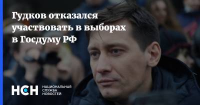 Гудков отказался участвовать в выборах в Госдуму РФ