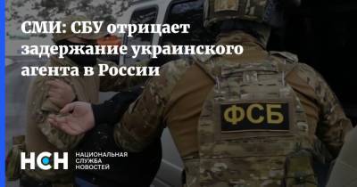 СМИ: СБУ отрицает задержание украинского агента в России