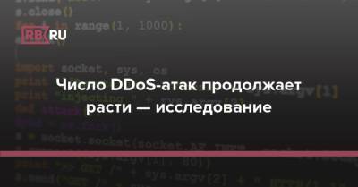 Число DDoS-атак продолжает расти — исследование