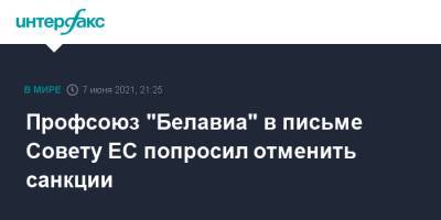 Профсоюз "Белавиа" в письме Совету ЕС попросил отменить санкции