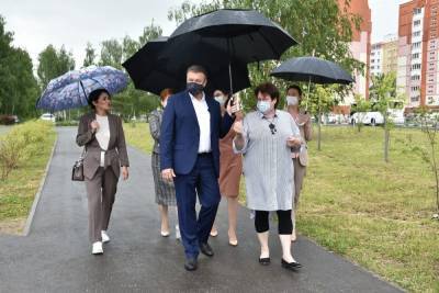 Любимов встретился с активистам ТОС в рязанской Песочне