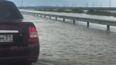 В МЧС сообщили, что село в Крыму подтопило из-за перелива воды через дамбу