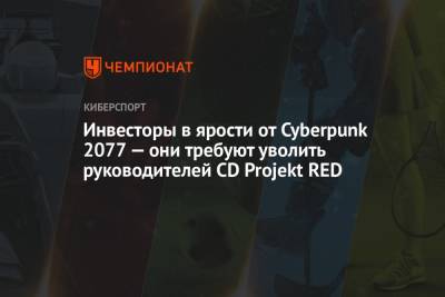 Инвесторы в ярости от Cyberpunk 2077 — они требуют уволить руководителей CD Projekt RED
