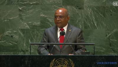 Представитель Мальдив избран председателем 76-й сессии Генассамблеи ООН