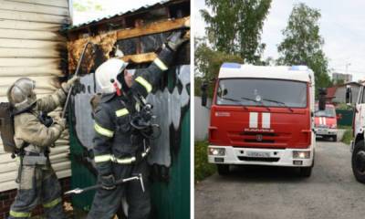 Серьезный пожар в Петрозаводске: огонь чуть не уничтожил двухэтажный дом