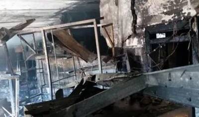 В Новосибирске при пожаре в цехе погиб рабочий