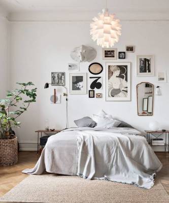 Спальни в скандинавском стиле: 25 идей