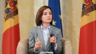Санду: У Молдавии и Украины общие проблемы с Приднестровьем