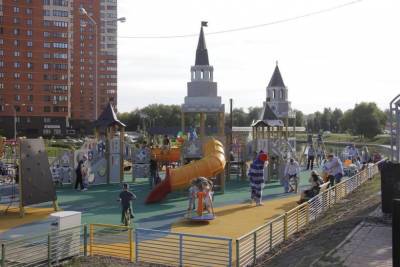 В Чехове в 2021 году обустроят 15 детских площадок