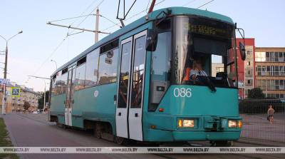 В Минске из-за ДТП временно остановлено трамвайное движение на участке ул.Долгобродской