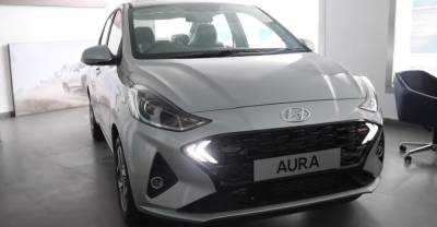 Компания Hyundai представила новую модель Aura бюджетного сегмента