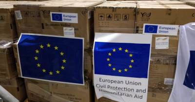 Три страны ЕС выделили Украине 35 млн защитных масок и 24 аппарата ИВЛ