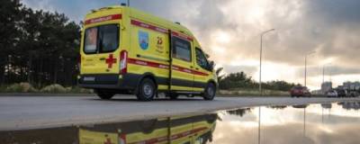 Три медика и пациентка пострадали в автоаварии с участием скорой помощи в Самаре