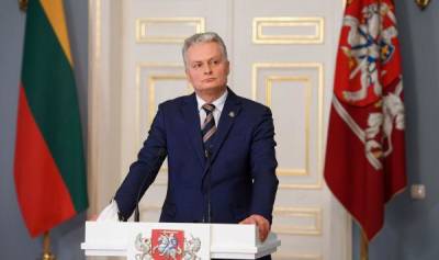 Президент Литвы с ежегодным докладом в Сейме