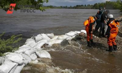 В Туве началась эвакуация людей из-за паводка