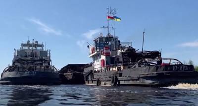 Украина начала отслеживать движение иностранных кораблей на границе с Беларусью: видео