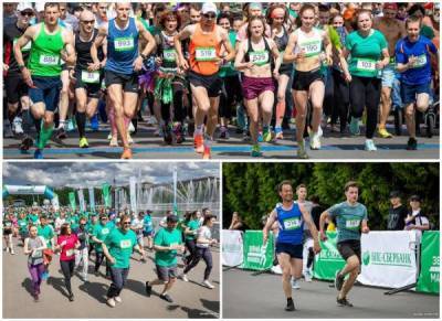Забег «Зеленый марафон» прошел в Минске