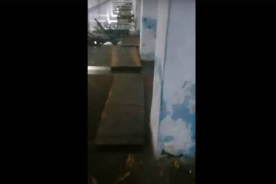 Подземный переход затопило в Автозаводском районе