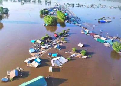 Тулун может затопить вновь: уровень воды в реке Ия поднялся выше критической отметки
