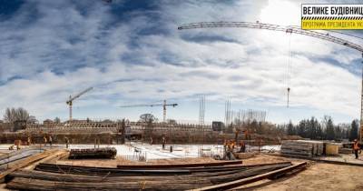 В Кривом Роге в ходе "Большой стройки" стартовала реконструкция легендарного стадиона "Металлург"
