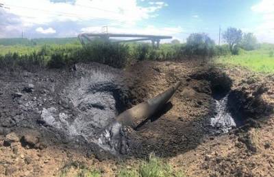 На Прикарпатье произошел сильный взрыв на газопроводе (ФОТО)
