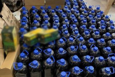 В Институте химии НАН Украины накрыли производство паленого алкоголя "известных брендов"