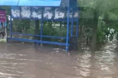 Улицы Дзержинска затопило после дождя