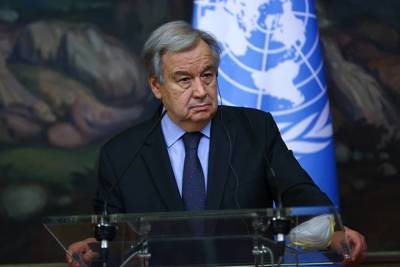 Совбез ООН рекомендовал переизбрать генсека Гутерреша на второй срок