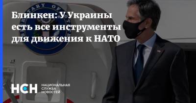 Блинкен: У Украины есть все инструменты для движения к НАТО
